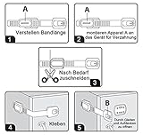 HomySnug Kindersicherung für Schubladen und schränke, Baby Riemen für Kleiderschrank, 6 Stück - 4