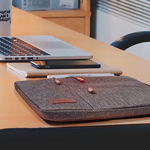 Yarrashop 11 Zoll Filz Sleeve Hülle Grau Ultrabook Laptop Tasche Retina Sleeve für 11/ 11,6 Zoll Tasche Macbook Air/ Pro Retina iPad Pro ) - 2