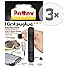 Produktbild Gardopia Sparpaket: Pattex Kintsuglue Flexible Knete schwarz, Leicht formbare Klebepaste zum Reparieren, Rekonstrukieren, Schützen & Verbessern von Fast Allen Gegenständen, 3 x (3x5g)