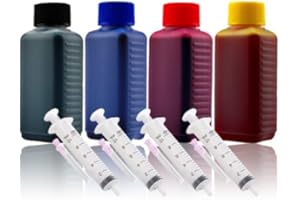 CENADO Nachfülltinte Druckertinte Refillset für HP-Druckerpatrone 10 11 88 940 940XL, 400ml