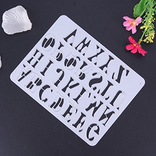 Amazingdeal365 Buchzeichen Metall Form Stanzschablonen Schablonen Schneiden DIY Dekor Sammelalbum Karten Buchzeichen Lesezeichen als Geschenk für Freunde Geburtstag Kinder,Kindergarten Hobby Schule Handarbeit Unterricht usw. Ein tolles Geschenk! - 7
