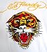 Produktbild ED HARDY Designer T-Shirt Fauchender Tiger - Größe L (weiß)