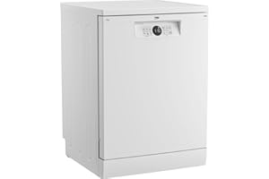 ‎BEKO Beko BDFN26420W b300 freistehender Geschirrspüler, unterbaufähig, Platz für 14 Maßgedecke, ProSmart Inverter Motor, TrayWash, HygieneIntense, 6 Programme, WaterSafe+, Weiß