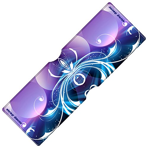 Stray Decor - Funda de abono de transporte  morado Twilight Discs talla única