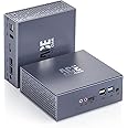 Mini PC W-11 Pro, Intel Alder Lake Ν95 di 12a Generazione (fino a 3,4 GHz) 8GB DDR4 256GB M.2 SSD,Mini Computer Desktop Doppi