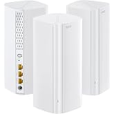 Tenda Nova MX12 Mesh WLAN WiFi 6 Sistemi - AX3000 &Ccedil;ift Bant WLAN Mesh Sistemi, 4-6 Yatak Odalı Evler i&ccedil;in &Ouml;nerilir, 9X Gigabi