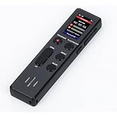 Taşınabilir Dijital Ekranlı 64GB Ses Kayıt Cihazı MP3 &Ccedil;alar 700 saat Kayıt