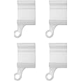 KXLIFE End caps for Flexible Curtain Track(4 PCS)