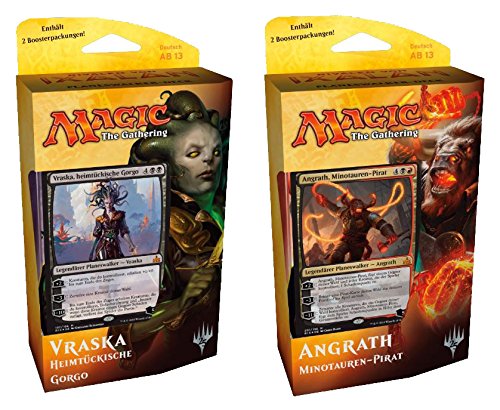 Preisvergleich Produktbild Magic The Gathering - Rivals of Ixalan - Planeswalker Deck-Set DE