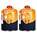 Produktbild Yellowstone GA011 2 x Schraubkartusche Ventil Gas Kartusche Kocher Butan Propan 450 g