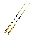 JBB 2-Piece Billiards Cue Stick for Snooker & Pool with Vacuum Joint, 9mm (Wooden Finish)