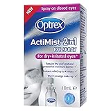 Optrex ActiMist 2-in-1 Dry Plus Irritated Eye Spray, 10ml