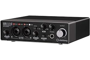 Steinberg UR22C - USB 3 Audio Interface incl MIDI I/O & iPad connectivity