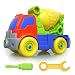 YIXIN Build-n-Play Assemble Disassemble Engineer Truck Self-assembled Nut Combination Toy for Children Develop Parent-child Collaborative Ability for Over 3 Years Old Kids
