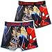 Produktbild 2 tlg. Set _ Slip / Boxershort - " Spider-Man " - Größe 6 bis 7 Jahre - Gr. 122 bis 128 - Baumwolle - Unterhose - Unterhosen / Slips - Panty - lang - Unterwäsche - Kinderunterwäsche - für Jungen Kinder Badepants - Shorts mit Bein - Pants - Spiderman / the Amazing - Comic Held Figur Spinne - Boxershorts - Boxer / Badebekleidung - Badepanty / Badehose / Badeshorts
