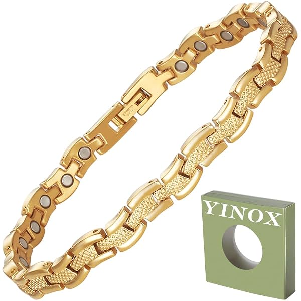 Cavigliera Magnetica In Titanio Per Donna - Argento, Con Magnete Per Benessere | Design Elegante - Foto 8