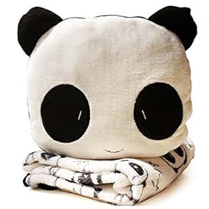 für immer panda Kissen panda Decken Kuscheldecke: Amazon.de: Küche