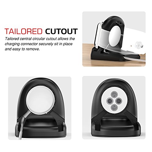 MoKo Apple Watch Serie 1 2 Soporte - Port til Antideslizante Base de Carga Resistente-Ara azos TPU Charging Dock con Ranura de Alambres Compatible con para Apple Watch 38mm 42mm 2015 2016 Negro reviews MoKo Apple Watch Serie 1 2 Soporte - Port til Antideslizante Base de Carga Resistente-Ara azos TPU Charging Dock con Ranura de Alambres Compatible con para Apple Watch 38mm 42mm 2015 2016 Negro