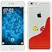 Produktbild PhoneNatic Case für Apple iPhone 6 Plus / 6s Plus Hülle rot Fish Tank Hard-case für iPhone 6 Plus / 6s Plus + 2 Schutzfolien