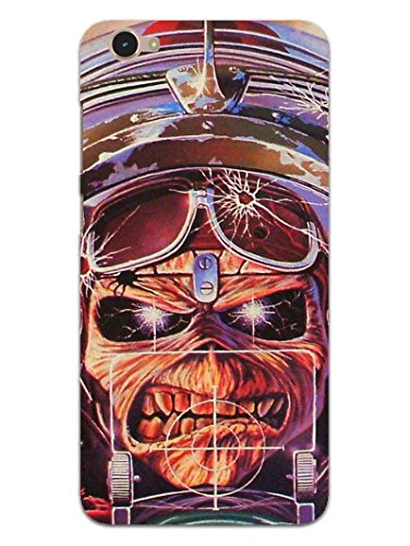 MADANYU Iron Maiden Art Minimal for Iron Maiden Fans Designer Printed Hard Back Shell Case for Vivo Y55S