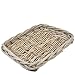 Produktbild Schale Country Deko Rattan 6x37x27cm grau Landhaus Design