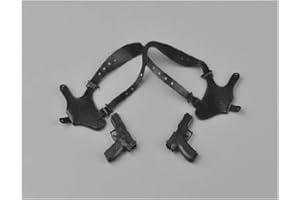 ZSMD 1/6 Scale Proportional Soldier Model Zubehör Quick Pull Gun Hanging Mit Chest Gun Hanging Model Zubehör Geeignet Für Dress Up HT VERYCOOL TBLeague Hottoy Phicen (B)