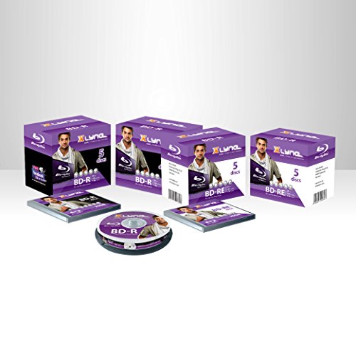 XLYNE BD-R Bluray Rohlinge │ 25 GB │ 6x Speed │ 5er Jewel Case - 2