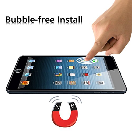 iPad Mini / iPad Mini 2/ iPad Mini 3 Panzerglas Schutzfolie, iVoler® Premium Panzerglasfolie folie Displayschutzfolie Hartglas Gehärtetem Glas DisplayPanzerglas Schutzfolie Displayschutz Tempered Glass Screen Protector für Apple iPad Mini / iPad Mini 2/ iPad Mini 3- 0,3mm Dünn, 9H Härtegrad, 2.5D Abgerundete Kanten – [Kratzfest][Hohe Transparenz] [Fingerabdruck-frei][Blasenfrei]-Lebenslange Garantie - 4