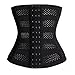 Produktbild Waist Trainer - Abnehm-Korsett für Frauen | Größe S,M,L | Schwarz & Beige (M, Black)