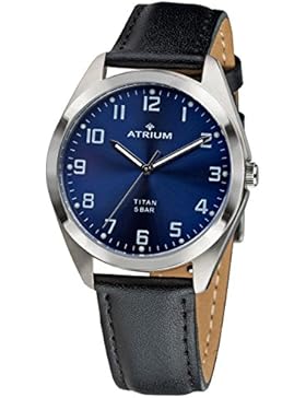 ATRIUM Damenuhr schwarz/grau/blau A15-15