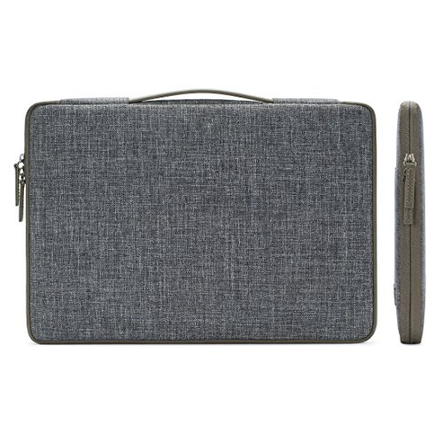 DOMISO 10 1 Zoll Laptoptaschen Etui Notebook Sleeve Case H  lle Tasche Schutzh  lle mit Griff f  r 12  MacBook   10 8  Microsoft Surface 3  Schwarz Gr