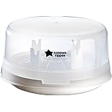 Tommee Tippee Sterilizzatore a vapore per microonde per biberon e accessori