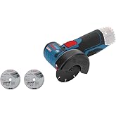 Bosch Professional GWS 12V,76 Ak&uuml;l&uuml; Avu&ccedil; Taşlama Makinesi (12 Volt, SOLO, Disk &Ccedil;apı: 76 mm, Karton Kutuda)