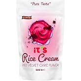 it's Rice Cream Red Velvet Aromalı 500 G Pirin&ccedil; Kreması | Red Velvet Cake Aromalı