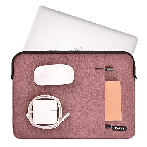 KALIDI 15 15.6 Zoll Laptop Sleeve Tasche Schutz Hülle Wasserdicht/Stoßgesichert/Anti-Kratzern für ThinkPad S5 Yoga,Dell Xps 15 zoll,samsung 910 S5J Serie ?Weinrot?