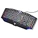 Produktbild TOPELEK Tastaturen, Gaming Tastatur, Beleuchtete USB Tastatur Kabelgebunden Tastatur Mit 7 Farbigen Beleuchtung QWERTZ Deutsch Layout Tastatur (19 Anti-Ghosting & 14 Multimediatasten)