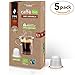 Produktbild King Cup - Bio und Fairtrade Kaffee - zu 100% Arabica Mono Herkunft - 5 Packungen x 10 biologisch-abbaubare Nespresso®* Kapseln (50 Kapseln)
