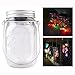 Price comparison product image Itian Mason Jar Solar LED Lights Multicolored Night Light for Wedding Party Decorative Festival Celebration Light