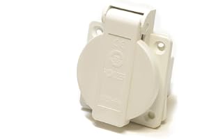 8 stycken/inbyggt uttag Schuko-uttag 16 A med IP54/flänstätning