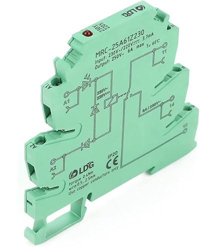 Relè Stato Solido Su Guida DIN - 3-32VDC, Ultrasottile 6.2mm, Per Elettrovalvole - Foto 13