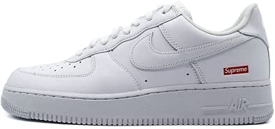 NIKE Supreme Mens Air Force 1 Low White Trainers CU9225 100: Amazon.co.uk:  Shoes \u0026 Bags