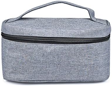 Cosmetic Pouch Hanging Toiletry Bag Makeup Travel Organizer Shaving Dopp Kit, Grey
