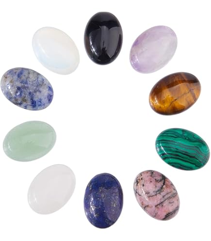 Lot De Pierres Cabochon Obsidienne Arc-en-Ciel - Multi Œil - Naturelles - 1 à 77 Pièces