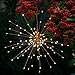 Produktbild WEISY Solar-LED-Lichterketten, Feuerwerk Fairy Light Outdoor für Hochzeit Garten Dekoration Holiday Lights