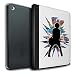 Produktbild STUFF4 PU-Leder Hülle/Case/Brieftasche für Apple iPad Air 2 tablet / Gefühl/Emotion Weiß Muster / Rock Star Pose Kollektion