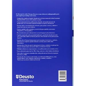 Manual de estilo chicago Deusto (Letras)