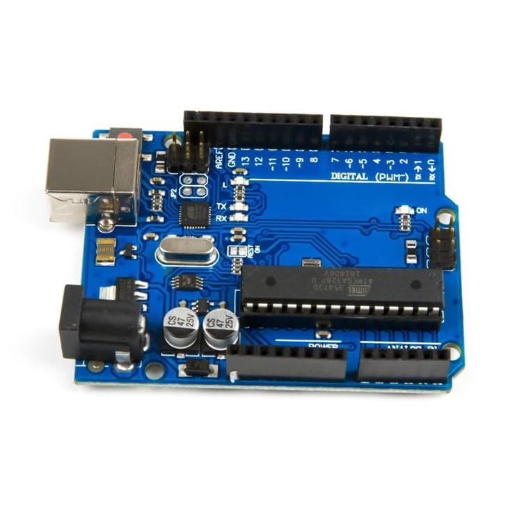 UNO R3 ATmega328P Development Board with ATmega16U2 USB Interface chip and USB Cable, Compatible with Arduino
