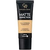 Golden Rose Matte Perfection Foundation - Warm 03 - Yoğun Kapatıcı Mat Fond&ouml;ten