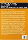 Image de Manual de derecho de la Unión Europea - Revisada, puesta al día y adaptada al Tratado de Lisboa (Tratados y Manuales de Derecho)