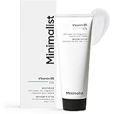 Minimalist Vitamin B5 10% Oil-Free Moisturizer for Face, Lightweight Gel Moisturizer for Oily & Combination Skin, Barrier Rep